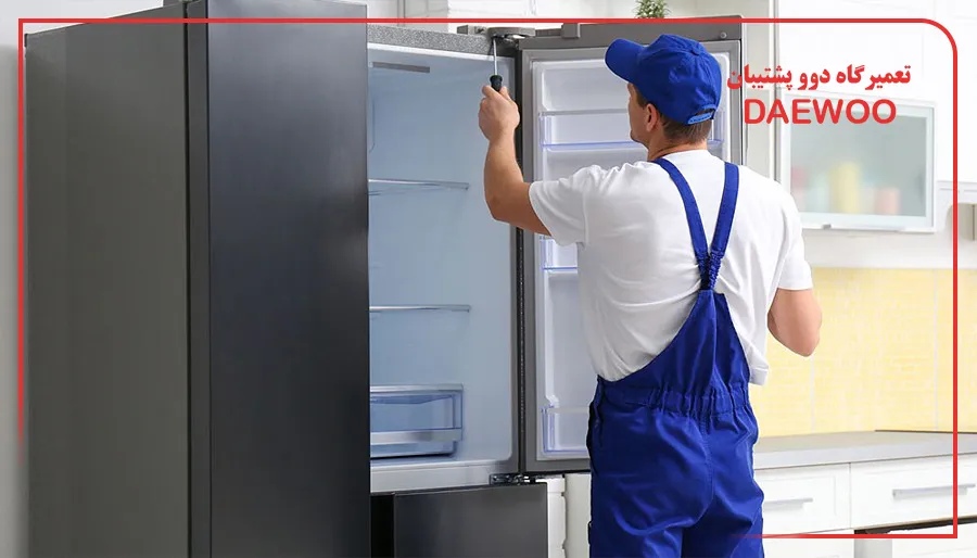 مراحل انجام تعمیرات در دوو پشتیبان قرچک